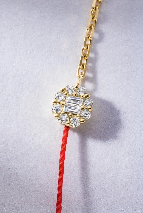 Melody 半线半链手链黄金 - Redline - 0++