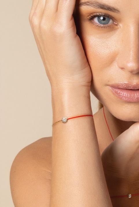 Melody 半线半链手链黄金 - Redline - 0++