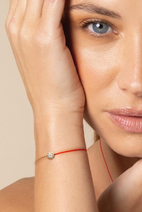 Melody 半线半链手链黄金 - Redline - 0++