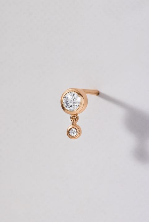 Lumina 耳环 玫瑰金色 - Redline - 0++