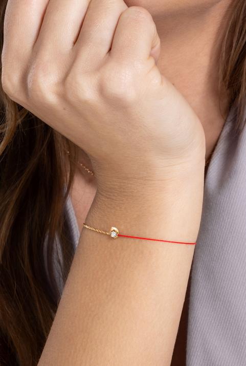 Mini Horse 半线半链手链黄金 - Redline - 0++