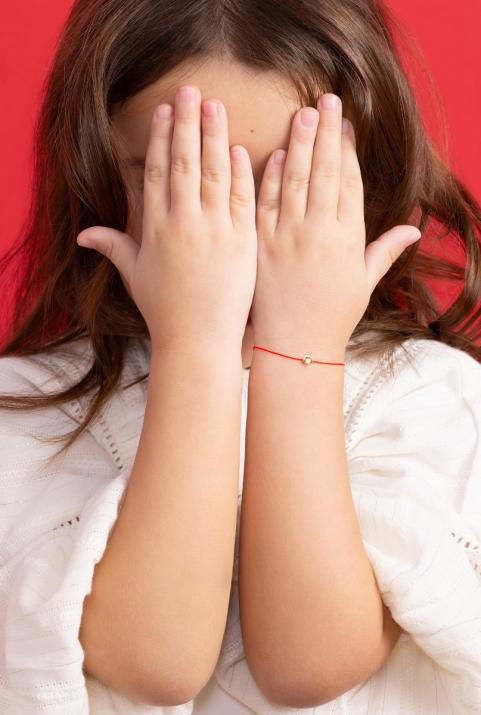 Bébé Mini Horse 线手链玫瑰金色 - Redline - 0++