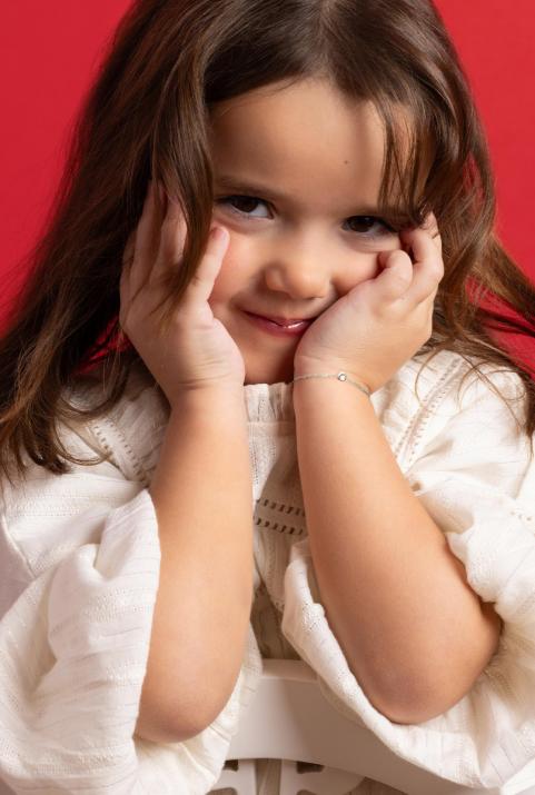 Bébé Mini Horse 链条手镯 白金 - Redline - 0++