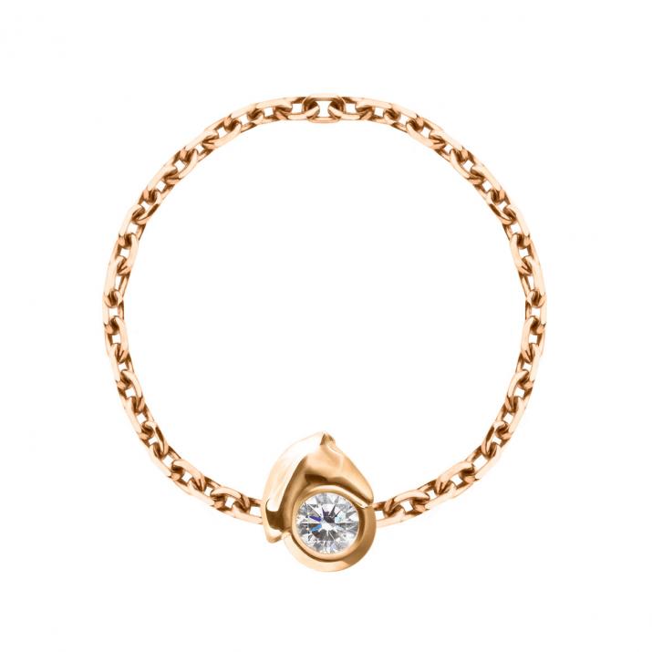 Mini Horse 链环 玫瑰金色 - Redline