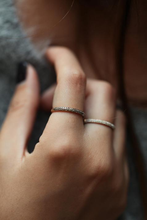 0.21克拉玫瑰金戒指 - Redline - 0++