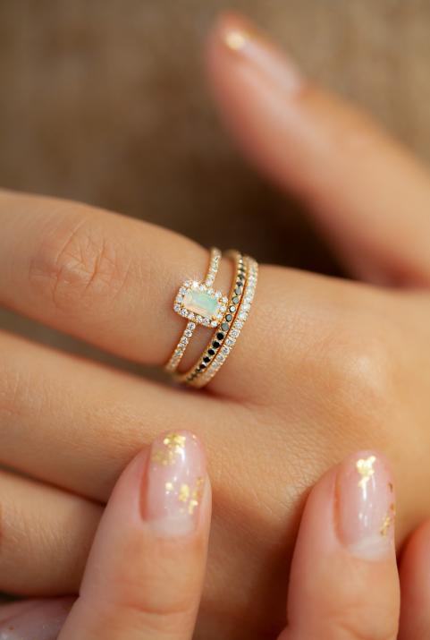 Promesse Opale 环 黄金 - Redline - 0++