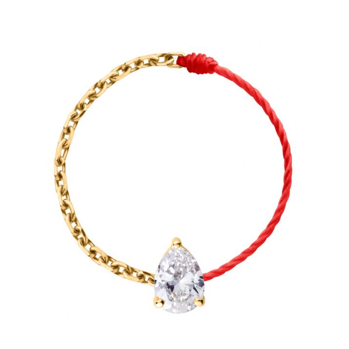 Double Ring Son Altesse Yellow Gold RedLine Jewelry - Redline