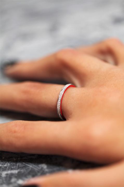 Si Joli Amour 白金戒指 - Redline - 0++