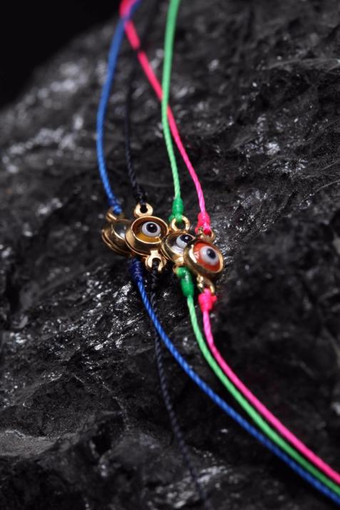 Oeil 黄金绳制女士手链 - Redline - 0++