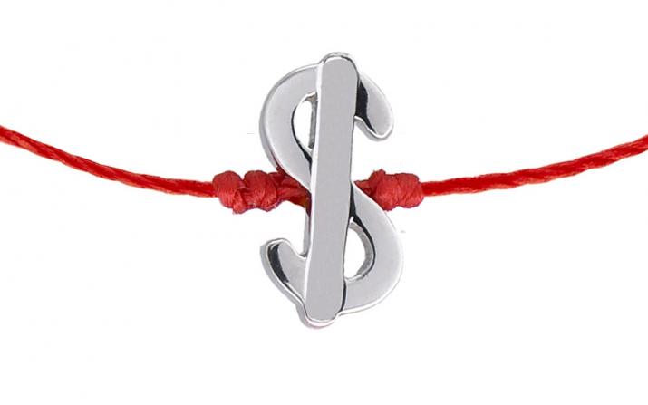 String Bracelet Dollar White Gold RedLine Jewelry - Redline - 0++