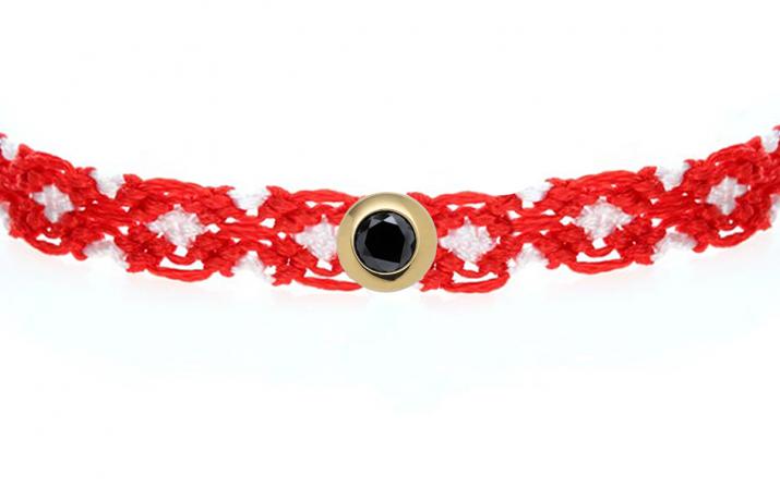 Brazilian Bracelet Bresilién Kcolor Mini Pure Yellow Gold RedLine Jewelry - Redline - 0++