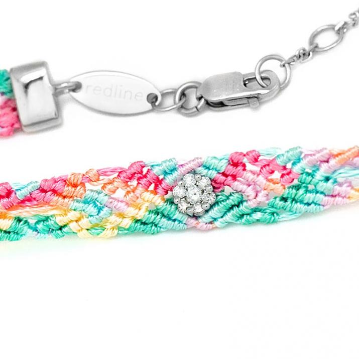 Brazilian Bracelet Bresilién Illusion White Gold RedLine Jewelry - Redline - 0++