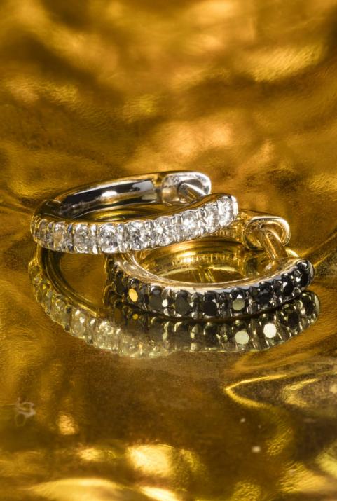 Si Joli Mini Creole Kcolor 耳环 玫瑰金色 - Redline - 0++