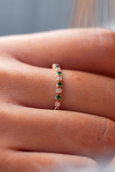 环玛丽莲翡翠粉红色 - Redline - 0++