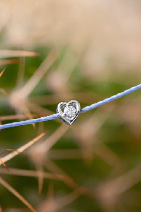 Meghan白金钻石细绳手链 - Redline - 0++