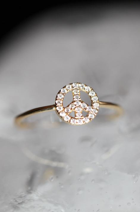 0.12克拉黄金钻石戒指 - Redline - 0++