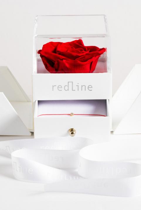 Packaging Rose 男士钢丝手链 白金 - Redline - 0++