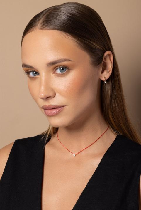 Solitaire Charm 挂件 玫瑰金色 - Redline - 0++