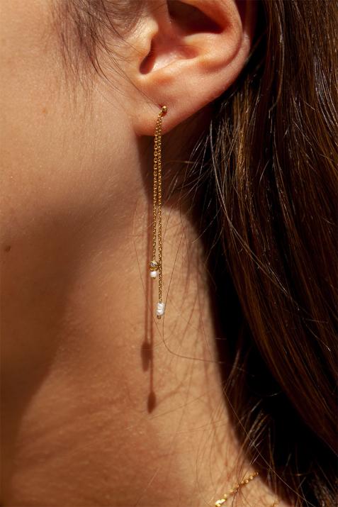 Nuit Perlée 白金耳饰 - Redline - 0++