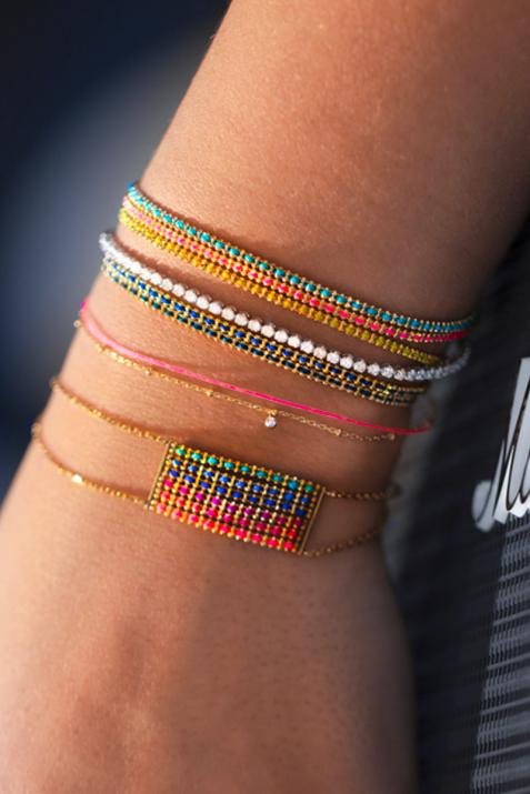 Aurore Boréale 黄金链制女士手链 - Redline - 0++