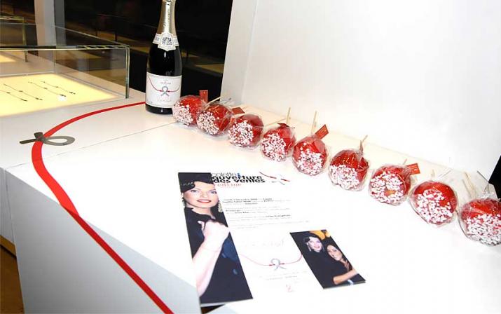 Sidaction Lovelink Silver 绳制女士手链 - Redline - 0++