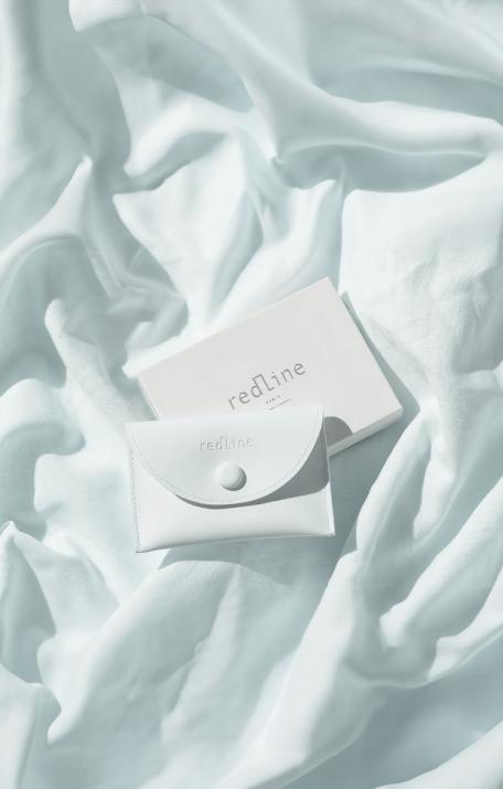 按扣首饰袋 银色雪花 压印标志 - Redline - 0++