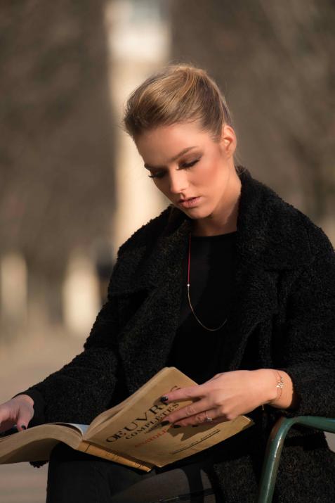 Illusion 0.05克拉圆形钻石白金长项链 - Redline - 0++