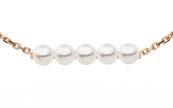 Chain Bracelet Empire Akoya Rose Gold RedLine Jewelry - Redline - 0++