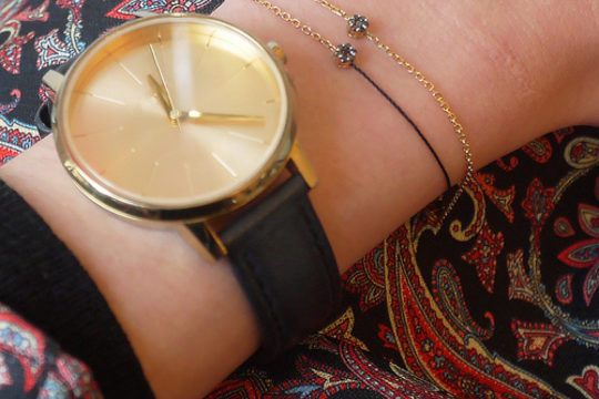 Redline présente son bracelet illusion diamant noir