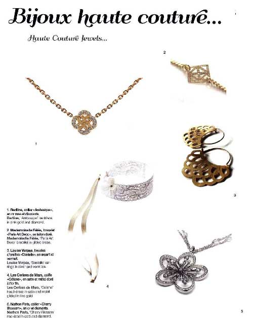 Redline collier diamants Redline collier arabesque