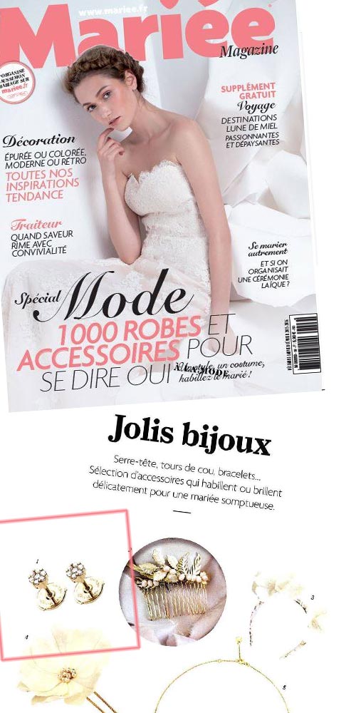 Redline BO illusion boucle oreille mariage redline