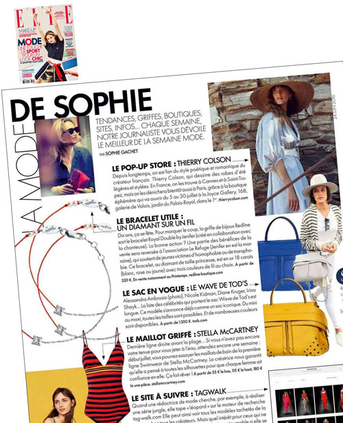 Redline dans le magazine Elle ! Redline dans le magazine Elle !