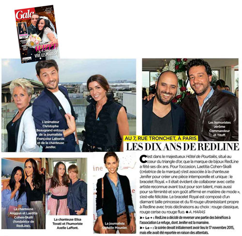 Redline s’invite dans Gala ! Redline s’invite dans Gala !