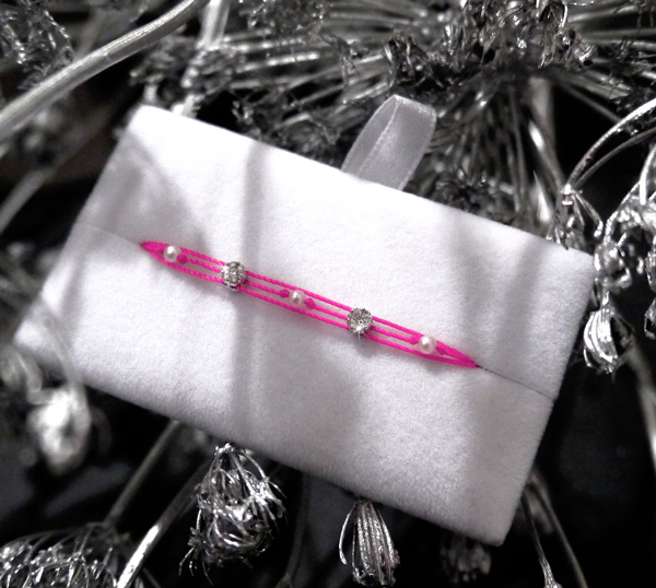 bracelet rose fil diamant bracelet rose fil diamant