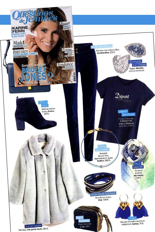 bracelet fil bleu bracelet fil bleu