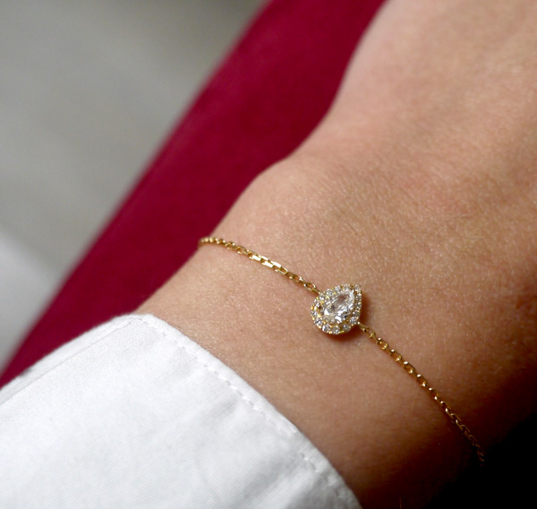 Redline bracelet tendresse Bracelet diamant poire