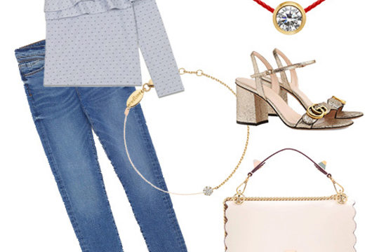 Outfit of the day : volants et paillettes !