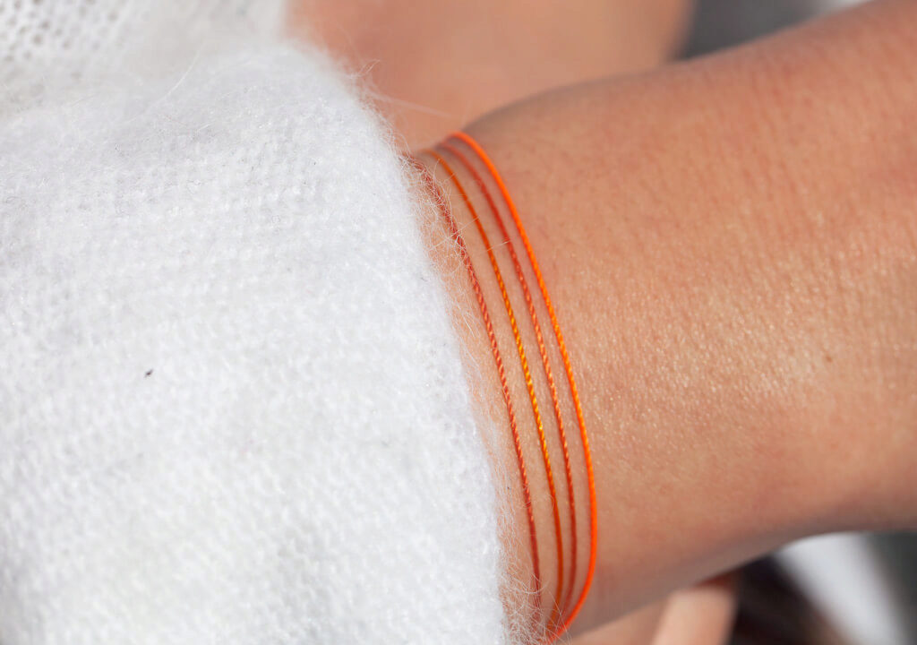 Le fil RedLine Saumon - le fil RedLine Orange - le fil RedLine Orange Carotte - le fil RedLine Orange Fluo
