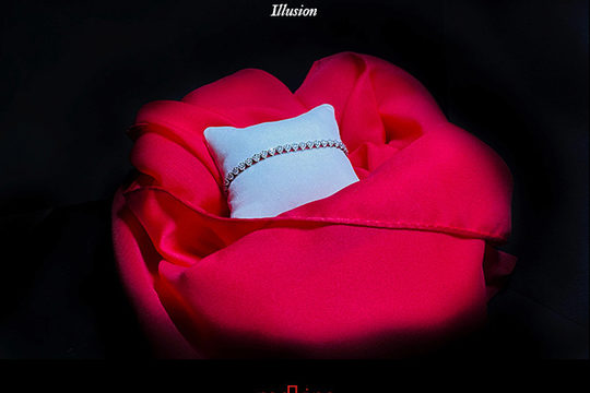 Nouveauté: Rivière de diamants Illusion